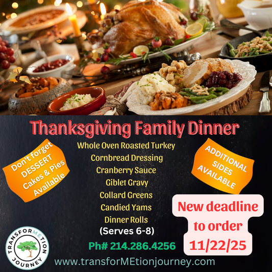 Holiday Family Dinner  (Order by 11/22/25 - (Serves 6-8)